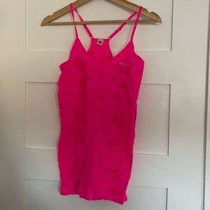 Neon Pink Workout top